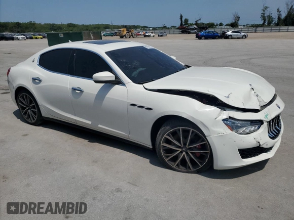 2019 Maserati Ghibli z VIN ZAM57XSA6K1319461, wystawiony jako Copart lot #57321665 z przebiegiem Nie podano mil oraz Tytuł czysty. Historia ofert i sprzedaży dostępna na DreamBid. Obrazek 4.