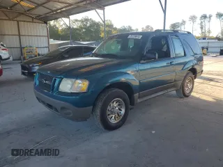 2001 Ford Explorer Sport z VIN 1FMYU60E91UC06378, wystawiony jako Copart lot #76729614 z przebiegiem 182 815 mil mil oraz Szkoda całkowita • Salvage title. Historia ofert i sprzedaży dostępna na DreamBid. Obrazek 1.