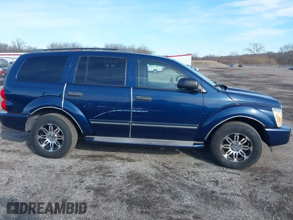 2004 Dodge Durango Limited with VIN 1D4HB58N44F120853, listed as a IAAI auction lot 41661608 with 132,779 mi miles and . Bid and sale history available at DreamBid. Image 13.