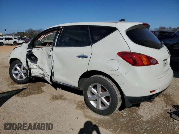 2010 Nissan Murano S with VIN JN8AZ1MU5AW007798, listed as a Copart auction lot 48415985 with 135,193 mi miles and Salvage Title. Bid and sale history available at carsss.com. Image 2.