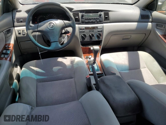 2007 Toyota Corolla CE with VIN 1NXBR32E47Z929387, listed as a Copart auction lot 62547505 with 245,897 mi miles and Salvage title. Bid and sale history available at DreamBid. Image 8.