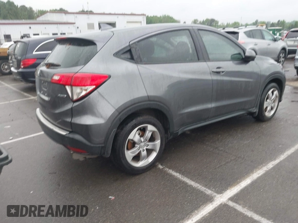 2022 Honda HR-V LX with VIN 3CZRU6H39NM735541, listed as a IAAI auction lot 41971886 with 22,275 mi miles. Bid and sale history available at carsss.com. Image 4.