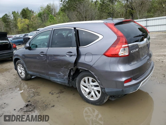 2015 Honda CR-V EX-L with VIN 2HKRM4H73FH667497, listed as a Copart auction lot 51910525 with 117,443 mi miles and Salvage Title. Bid and sale history available at carsss.com. Image 2.