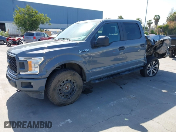2019 Ford F-150 XL with VIN 1FTEW1EP6KKC99243, listed as a IAAI auction lot 42057955 with 99,666 mi miles. Bid and sale history available at carsss.com. Image 18.