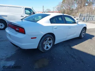 2014 Dodge Charger Police with VIN 2C3CDXAG6EH121287, listed as a IAAI auction lot 41728835 with 116,253 mi miles. Bid and sale history available at carsss.com. Image 4.