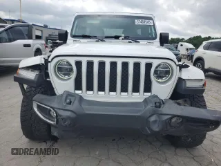 2022 Jeep Wrangler Unlimited Sahara с VIN 1C4HJXEN0NW262439, выставлен на аукционе Copart как лот 57469545 с пробегом 30 336 миль миль и Списание • Salvage title. История ставок и продаж доступна на DreamBid. Изображение 5.