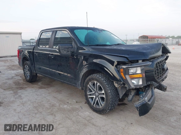 2023 Ford F-150 XL z VIN 1FTEW1CP0PKE36512, wystawiony jako IAAI lot #42260269 z przebiegiem 34 312 mil mil oraz . Historia ofert i sprzedaży dostępna na DreamBid. Obrazek 1.