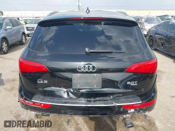 2013 Audi Q5 Premium Plus with VIN WA1LFAFP4DA019070, listed as a IAAI auction lot 42619854 with 132,913 mi miles and . Bid and sale history available at DreamBid. Image 16.