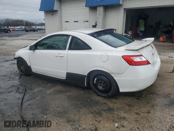 2007 Honda Civic Si z VIN 2HGFG21507H707831, wystawiony jako Copart lot #51695765 z przebiegiem 110 432 mil mil oraz Czysty tytuł • Clean title. Historia ofert i sprzedaży dostępna na DreamBid. Obrazek 2.