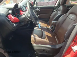2017 FIAT 500X Lounge with VIN ZFBCFXDB4HP591388, listed as a Copart auction lot 59065624 with 135,494 mi miles and Salvage title. Bid and sale history available at DreamBid. Image 7.