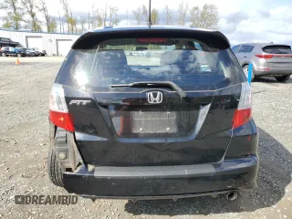 2012 Honda Fit Sport with VIN JHMGE8H58CC013885, listed as a Copart auction lot 53052205 with 144,182 mi miles and Salvage Title. Bid and sale history available at carsss.com. Image 6.