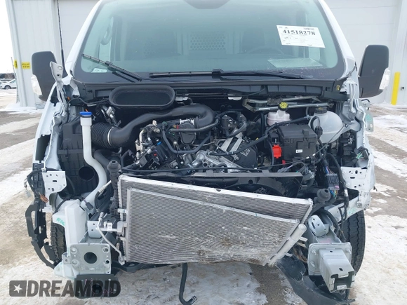 2024 Ford Transit Cargo with VIN 1FTBR2Y80RKB39440, listed as a IAAI auction lot 41518278 with 1,111 mi miles and . Bid and sale history available at DreamBid. Image 6.