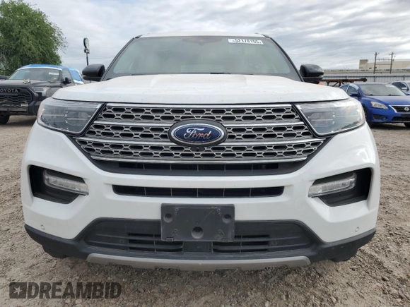 2022 Ford Explorer Limited with VIN 1FMSK7FH9NGA30472, listed as a Copart auction lot 52178155 with Not provided miles and Salvage title. Bid and sale history available at DreamBid. Image 5.