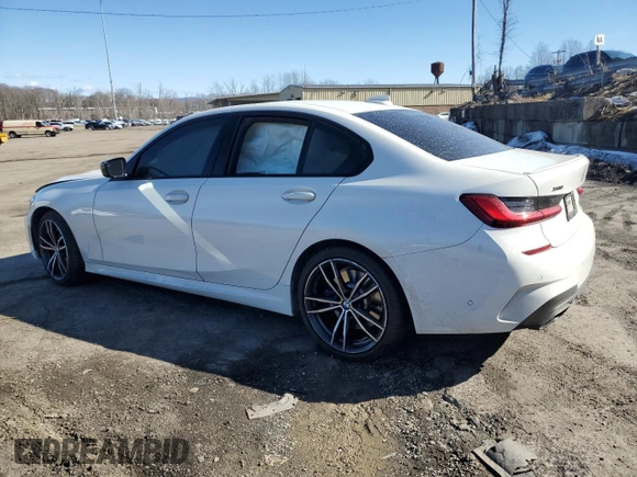 2020 BMW 3 Series M340i xDrive with VIN WBA5U9C08LFH80325, listed as a Copart auction lot 47412155 with Not Provided miles and Salvage Title. Bid and sale history available at DreamBid. Image 2.