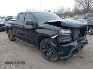 2019 Chevrolet Silverado 1500 RST with VIN 1GCRYEED9KZ297860, listed as a IAAI auction lot 41959093 with 102,996 mi miles and . Bid and sale history available at DreamBid. Image 1.