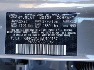 2021 Hyundai Venue SEL with VIN KMHRC8A38MU100167, listed as a Copart auction lot 45690035 with 35,104 mi miles and Salvage Title. Bid and sale history available at DreamBid. Image 15.
