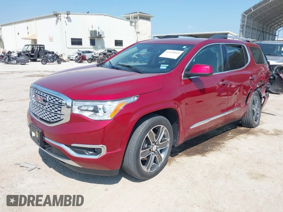 2019 GMC Acadia Denali with VIN 1GKKNPLS0KZ147924, listed as a IAAI auction lot 42458889 with 33,433 mi miles and . Bid and sale history available at DreamBid. Image 18.
