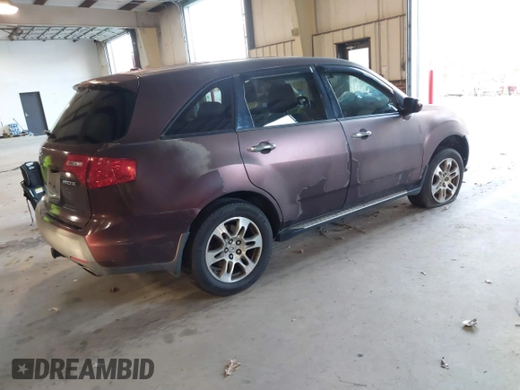 2007 Acura MDX Technology with VIN 2HNYD28407H540619, listed as a IAAI auction lot 40973505 with 232,507 mi miles and . Bid and sale history available at DreamBid. Image 4.