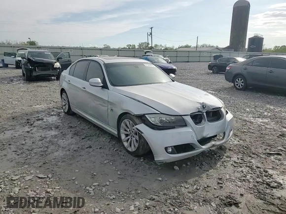 2011 BMW 3 Series 328i with VIN WBAPH7G52BNN02593, listed as a Copart auction lot 51346505 with Not provided miles and Salvage title. Bid and sale history available at DreamBid. Image 10.