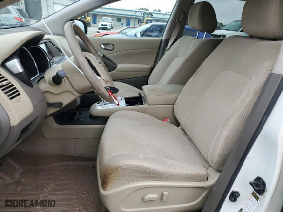 2010 Nissan Murano S with VIN JN8AZ1MU9AW017217, listed as a Copart auction lot 51159275 with 92,114 mi miles and Salvage Title. Bid and sale history available at carsss.com. Image 7.