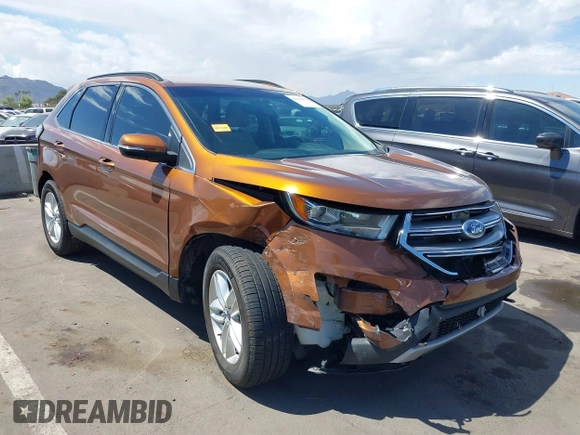 2017 Ford Edge SEL with VIN 2FMPK3J8XHBB97005, listed as a IAAI auction lot 42032696 with 81,727 mi miles. Bid and sale history available at carsss.com. Image 6.