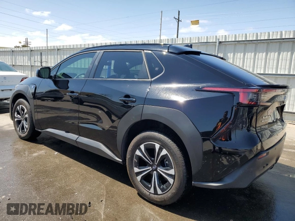 2024 Subaru Solterra Premium with VIN JTMABABA9RA064491, listed as a Copart auction lot 52993485 with 9,079 mi miles and Salvage title. Bid and sale history available at DreamBid. Image 2.