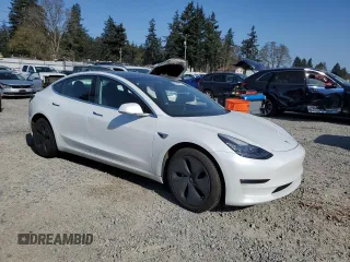 2019 Tesla Model 3 Long Range with VIN 5YJ3E1EB2KF442345, listed as a Copart auction lot 54063095 with 47,253 mi miles and Salvage Title. Bid and sale history available at carsss.com. Image 4.
