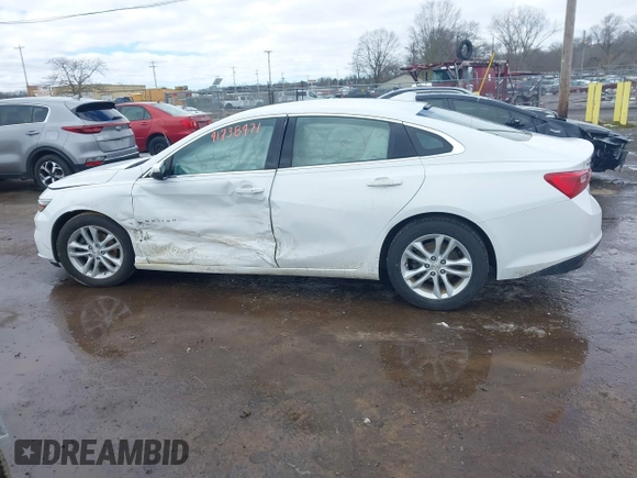 2018 Chevrolet Malibu LT with VIN 1G1ZD5ST0JF100011, listed as a IAAI auction lot 41738471 with 130,000 mi miles. Bid and sale history available at carsss.com. Image 14.