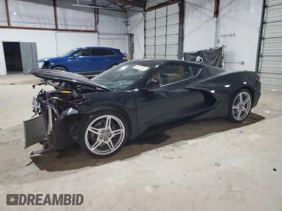 2020 Chevrolet Corvette 2LT with VIN 1G1Y72D44L5100660, listed as a Copart auction lot 48156745 with 22,308 mi miles and Salvage Title. Bid and sale history available at carsss.com. Image 1.