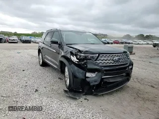 2021 Ford Explorer Limited with VIN 1FM5K8FW6MNA12197, listed as a Copart auction lot 46164015 with 0 mi miles and Salvage Title. Bid and sale history available at carsss.com. Image 12.