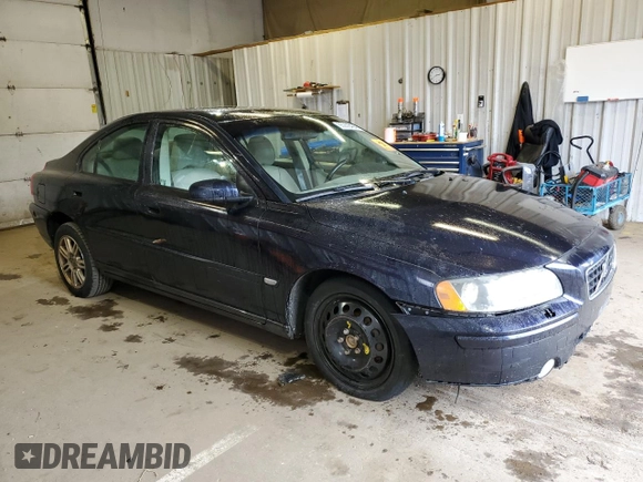 2006 Volvo S60 2.5L Turbo with VIN YV1RH592062545494, listed as a Copart auction lot 65266434 with 174,455 mi miles and Clean Title. Bid and sale history available at carsss.com. Image 4.