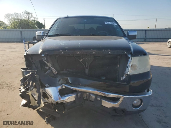 2008 Ford F-150 XLT with VIN 1FTPW14V18FC34617, listed as a Copart auction lot 52149725 with 202,963 mi miles and Salvage Title. Bid and sale history available at carsss.com. Image 5.