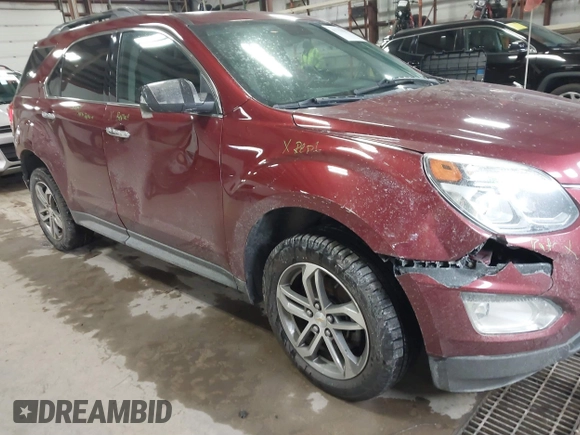 2016 Chevrolet Equinox LTZ with VIN 2GNFLGE35G6165645, listed as a IAAI auction lot 41731637 with 122,026 mi miles. Bid and sale history available at carsss.com. Image 6.