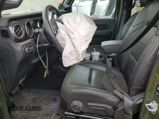 2021 Jeep Wrangler Unlimited Sahara Altitude с VIN 1C4HJXEN3MW668178, выставлен на аукционе Copart как лот 53570985 с пробегом Не указан миль и Списание • Salvage title. История ставок и продаж доступна на DreamBid. Изображение 7.