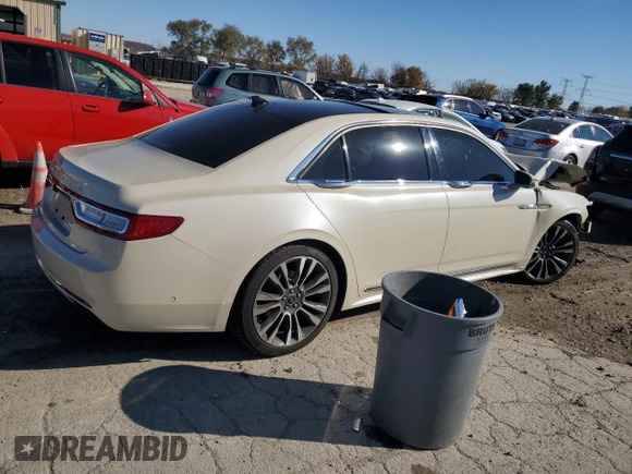 2018 Lincoln Continental Reserve with VIN 1LN6L9NP4J5603786, listed as a Copart auction lot 79090284 with 66,858 mi miles and Salvage Title. Bid and sale history available at carsss.com. Image 3.