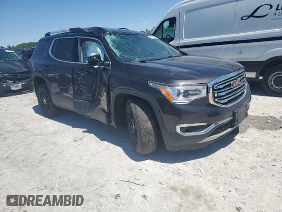 2018 GMC Acadia SLT z VIN 1GKKNULS8JZ114702, wystawiony jako Copart lot #57513435 z przebiegiem 122 010 mil mil oraz Szkoda całkowita • Salvage title. Historia ofert i sprzedaży dostępna na DreamBid. Obrazek 4.