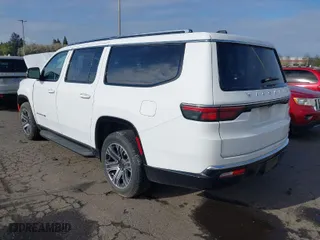 2024 Jeep Wagoneer L Series II with VIN 1C4SJSBP9RS175246, listed as a IAAI auction lot 42021015 with 14,087 mi miles. Bid and sale history available at carsss.com. Image 3.