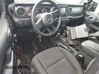 2021 Jeep Wrangler Sport with VIN 1C4GJXAN4MW663492, listed as a Copart auction lot 88965225 with 54,931 mi miles and Salvage title. Bid and sale history available at DreamBid. Image 8.