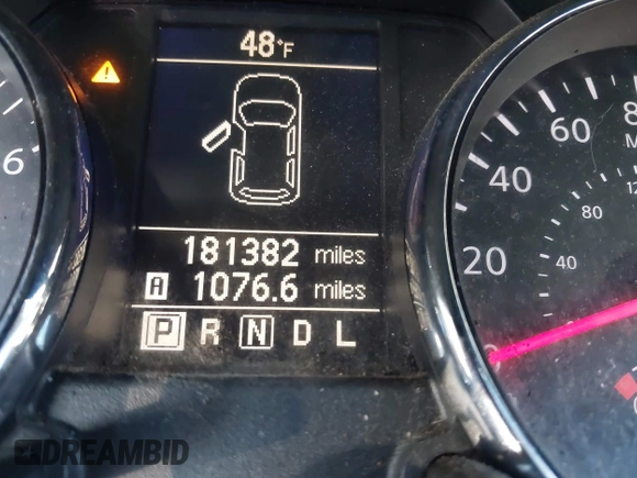 2013 Nissan Rogue S with VIN JN8AS5MT8DW011836, listed as a IAAI auction lot 41773856 with 181,382 mi miles and . Bid and sale history available at DreamBid. Image 16.