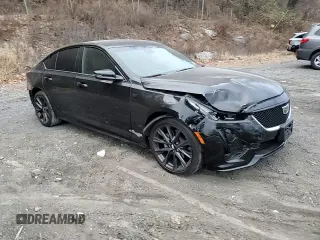 2023 Cadillac CT5 Sport with VIN 1G6DU5RK3P0105278, listed as a Copart auction lot 80003734 with 27,806 mi miles and Salvage Title. Bid and sale history available at DreamBid. Image 13.
