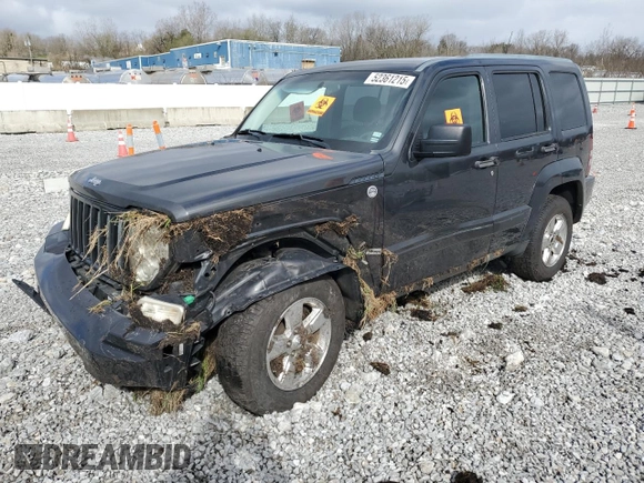2011 Jeep Liberty Sport with VIN 1J4PN2GK1BW565094, listed as a Copart auction lot 52361215 with 154,027 mi miles and Salvage Title. Bid and sale history available at carsss.com. Image 1.