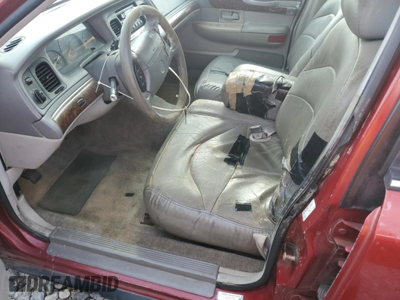 1997 Mercury Grand Marquis GS z VIN 2MELM74W1VX611803, wystawiony jako Copart lot #54315505 z przebiegiem 156 152 mil mil oraz Szkoda całkowita • Salvage title. Historia ofert i sprzedaży dostępna na DreamBid. Obrazek 7.