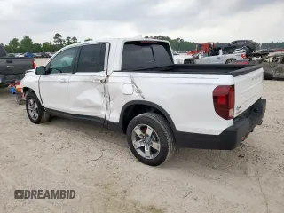 2025 Honda Ridgeline RTL z VIN 5FPYK3F53SB012947, wystawiony jako Copart lot #57884085 z przebiegiem 3 362 mil mil oraz Szkoda całkowita • Salvage title. Historia ofert i sprzedaży dostępna na DreamBid. Obrazek 2.