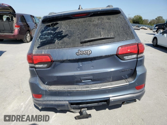 2020 Jeep Grand Cherokee Limited X with VIN 1C4RJEBG3LC364895, listed as a Copart auction lot 75531204 with 62,269 mi miles and Salvage Title. Bid and sale history available at carsss.com. Image 6.
