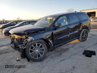 2018 Dodge Durango GT z VIN 1C4RDJDG1JC345532, wystawiony jako Copart lot #83110804 z przebiegiem 109 008 mil mil oraz Szkoda całkowita • Salvage title. Historia ofert i sprzedaży dostępna na DreamBid. Obrazek 1.