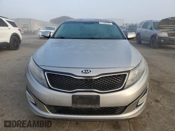2015 Kia Optima LX with VIN 5XXGM4A78FG473769, listed as a Copart auction lot 41708795 with 123,177 mi miles and Clean Title. Bid and sale history available at DreamBid. Image 5.