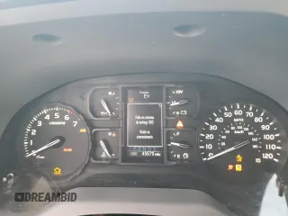 2019 Toyota Tundra SR with VIN 5TFRM5F10KX142691, listed as a Copart auction lot 83976374 with 45,679 mi miles and Salvage title. Bid and sale history available at DreamBid. Image 9.