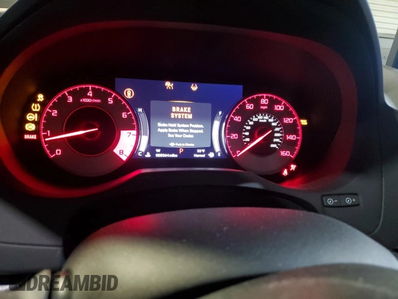 2024 Acura RDX Advance with VIN 5J8TC2H82RL018507, listed as a Copart auction lot 52985685 with 5,364 mi miles and Salvage title. Bid and sale history available at DreamBid. Image 9.