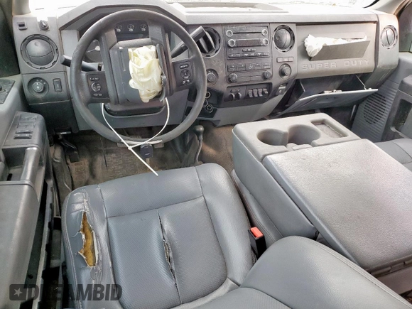 2012 Ford F-350 XL with VIN 1FT8W3BT5CEA15871, listed as a Copart auction lot 58026625 with Not provided miles and Salvage title. Bid and sale history available at DreamBid. Image 8.