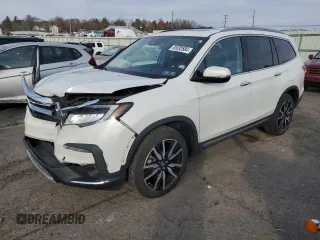 2022 Honda Pilot Elite z VIN 5FNYF6H03NB062316, wystawiony jako Copart lot #83032604 z przebiegiem 42 091 mil mil oraz Szkoda całkowita • Salvage title. Historia ofert i sprzedaży dostępna na DreamBid. Obrazek 1.